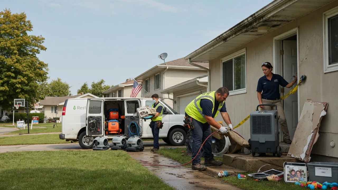 Water Damage Restoration in York New Salem, PA near me